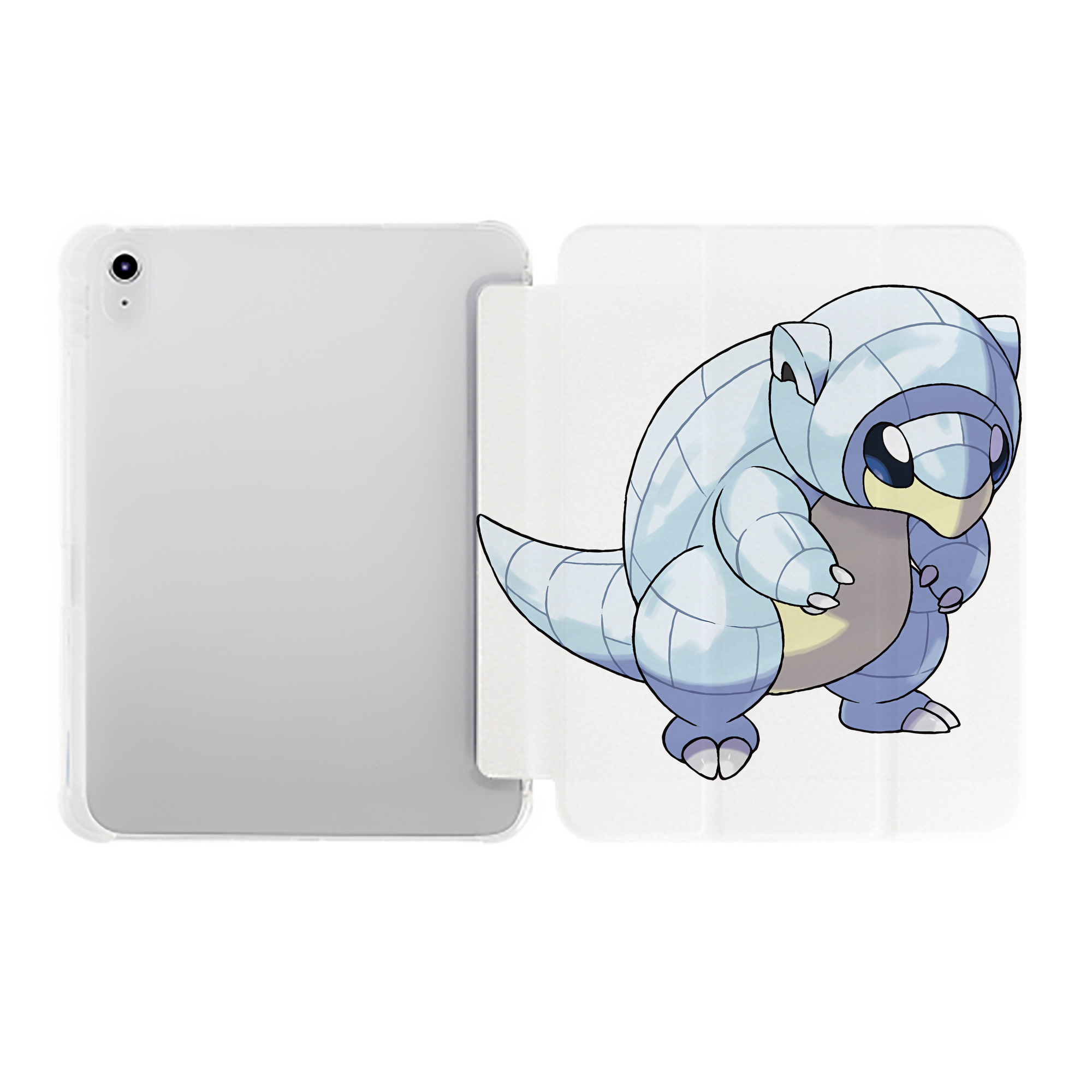 （画像用） ポケットモンスター Pokémon IPad ケース ペン収納付き 三つ折りスタンド PUレザー×シリコン 対応機種9.5/10.5/10.9インチ